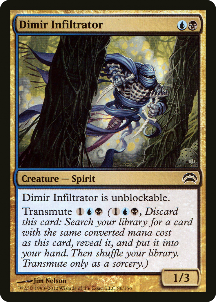 Dimir Infiltrator (PC2-086) [Misc] Planechase 2012 MTG Single Wizards of the Coast