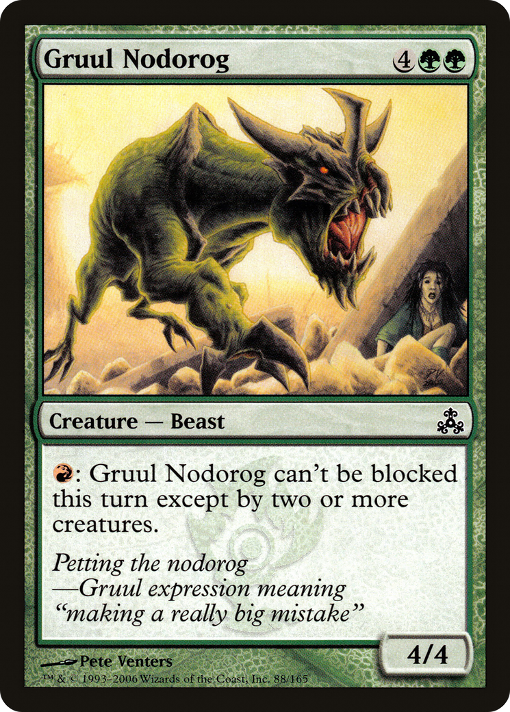 Gruul Nodorog (GPT-088) [Guildpact] MTG Single Wizards of the Coast