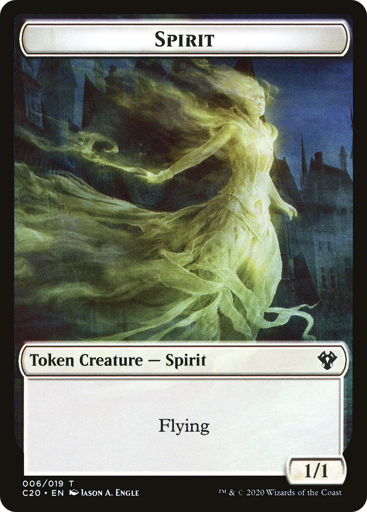 Spirit (TC20-006) [Tokens] Commander 2020 Tokens MTG Single Wizards of the Coast