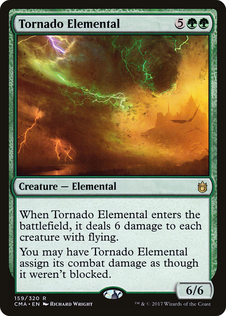 Tornado Elemental (CMA-159) [Commander Anthology] MTG Single Wizards of the Coast