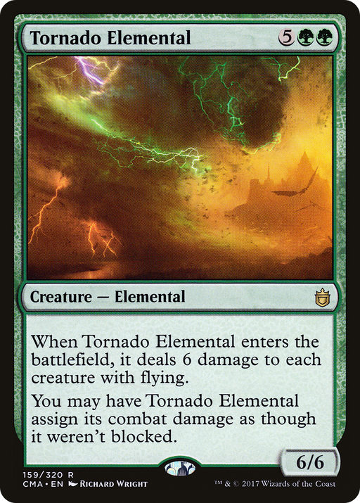 Tornado Elemental (CMA-159) [Commander Anthology] MTG Single Wizards of the Coast