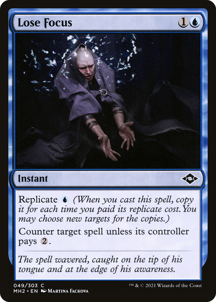 Lose Focus (MH2-049) [Modern Horizons 2] MTG Single Modern Horizons 2