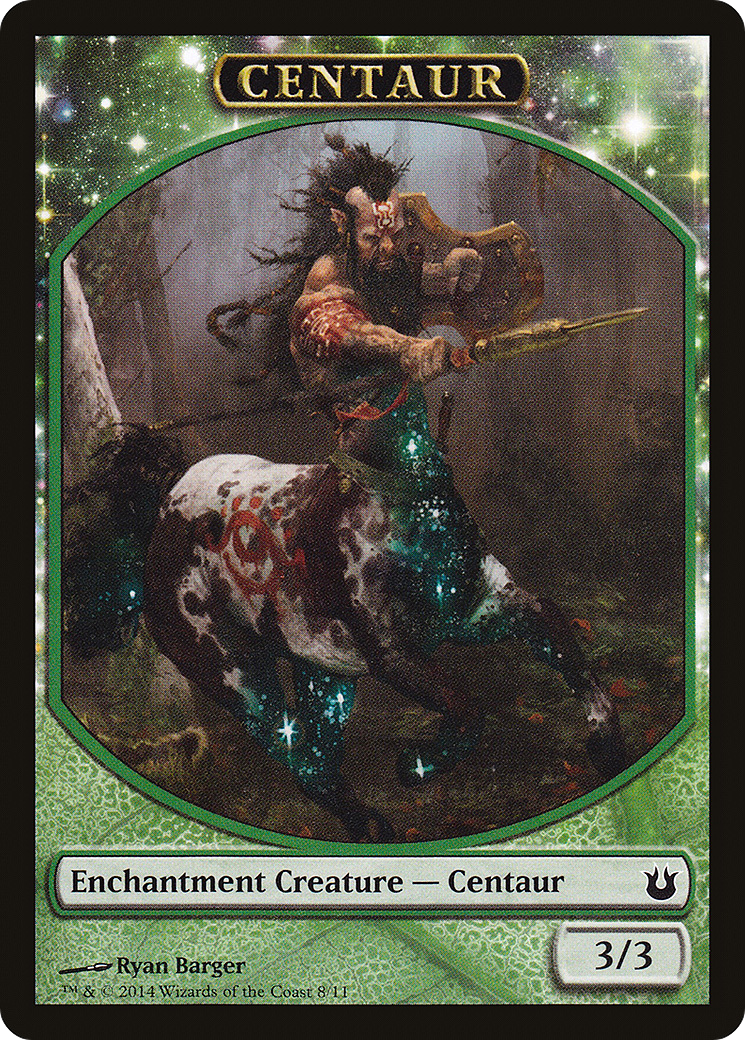 Centaur Token (BNG-008) [Tokens] Born of the Gods Tokens MTG Single Wizards of the Coast