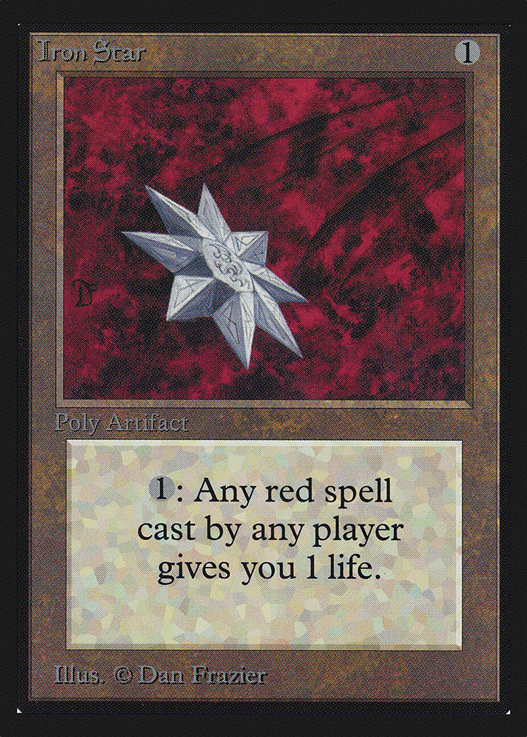 Iron Star (IED-251) [Intl. Collectors' Edition] MTG Single Wizards of the Coast