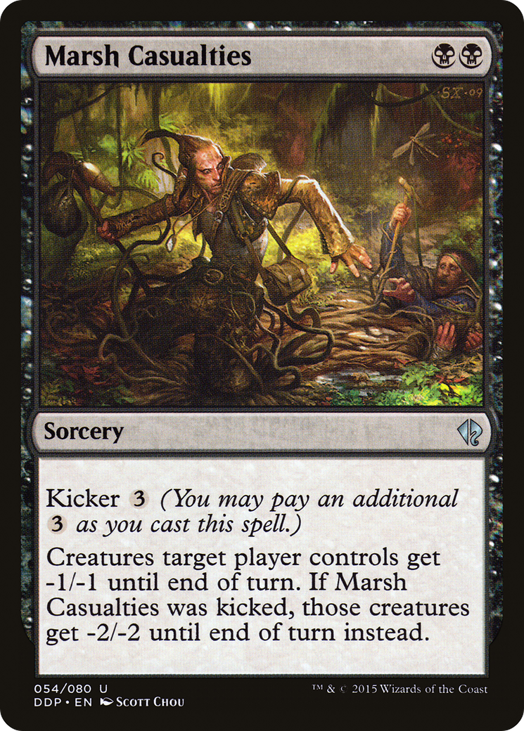 Marsh Casualties (DDP-054) [Misc] Duel Decks: Zendikar vs. Eldrazi MTG Single Wizards of the Coast