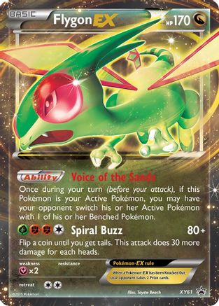Flygon EX (XY61/211) Holofoil [Promos: XY Promos] Pokemon Single Pokémon