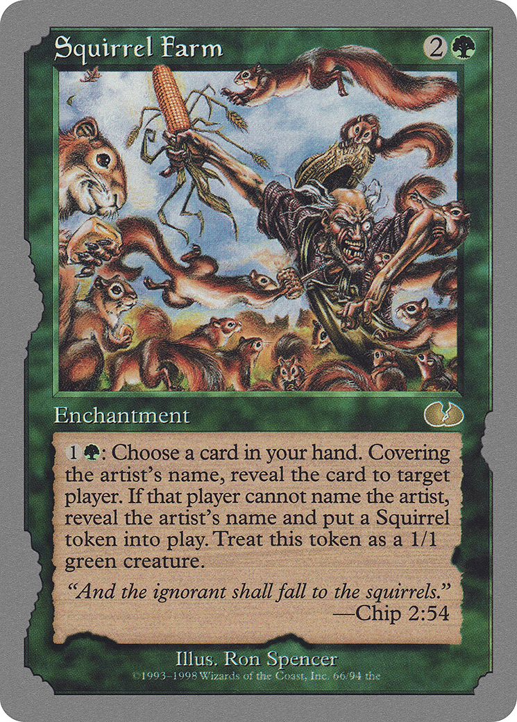 Squirrel Farm (UGL-066) [Unglued] MTG Single Wizards of the Coast