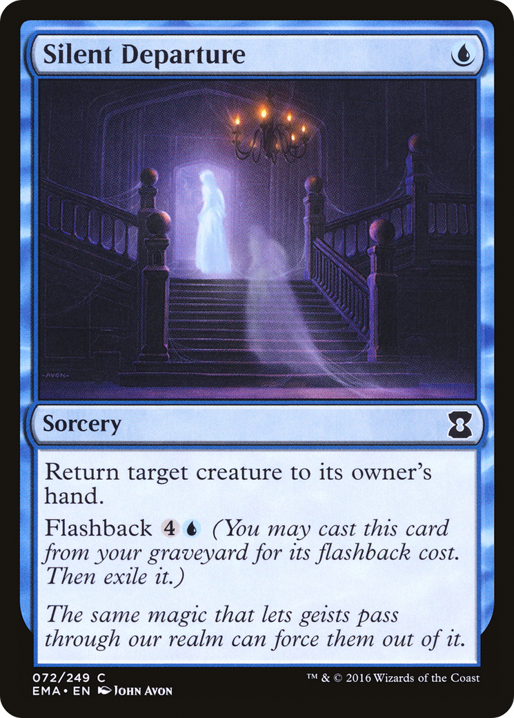 Silent Departure (EMA-072) [Eternal Masters] Foil MTG Single Wizards of the Coast