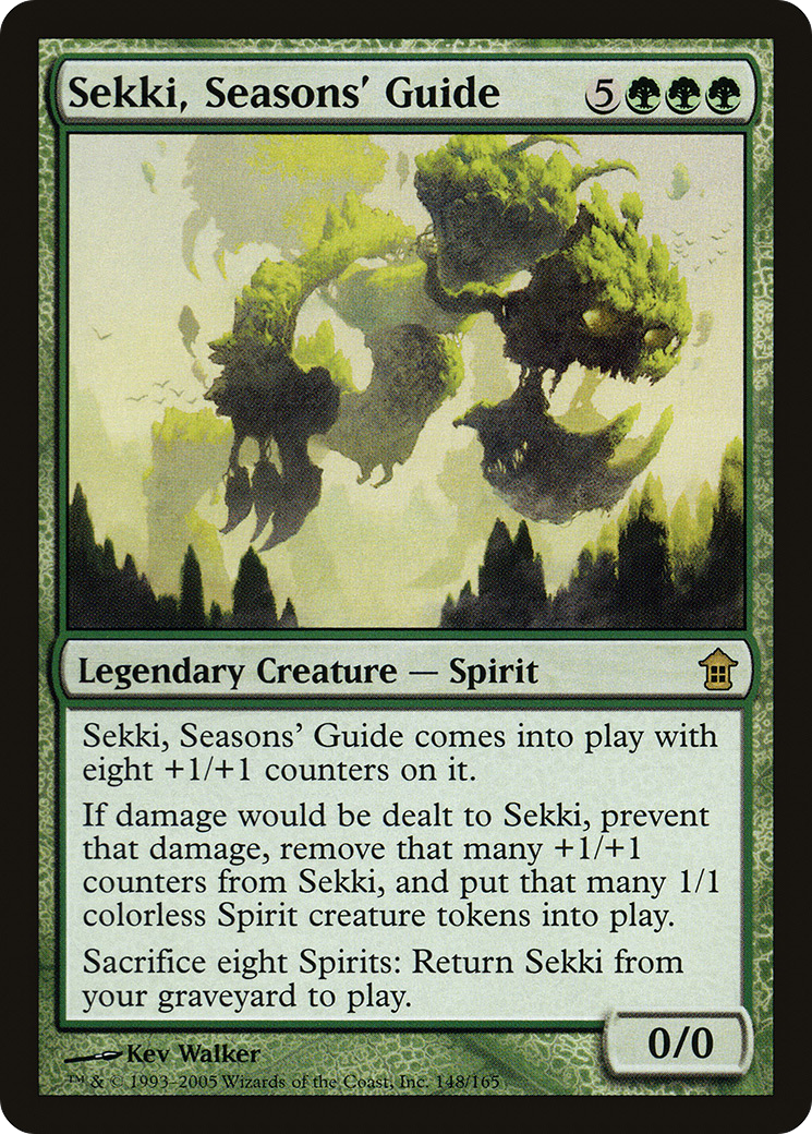 Sekki, Seasons' Guide (SOK-148) [Saviors of Kamigawa] MTG Single Wizards of the Coast