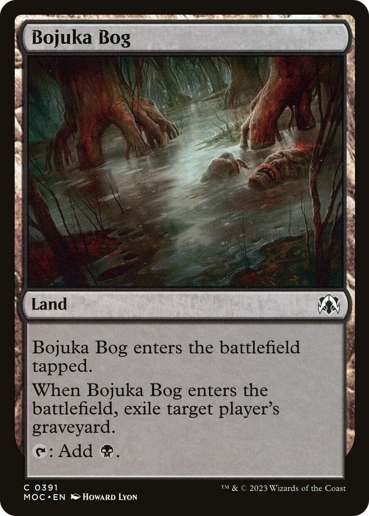 Bojuka Bog (MOC-391) [March of the Machine Commander] MTG Single Wizards of the Coast