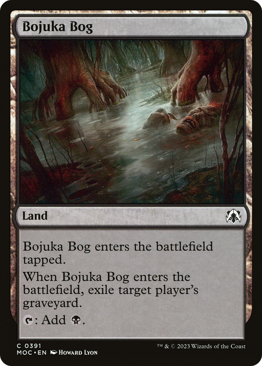 Bojuka Bog (MOC-391) [March of the Machine Commander] MTG Single Wizards of the Coast