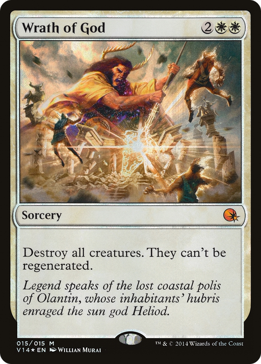 Wrath of God (V14-015) [Misc] From the Vault: Annihilation Foil MTG Single Wizards of the Coast