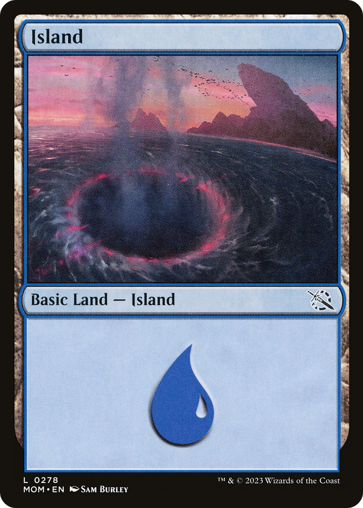 Island (0278) (MOM-278) [March of the Machine] MTG Single Wizards of the Coast