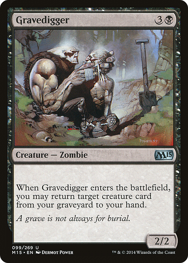 Gravedigger (M15-099) [Magic 2015] Foil MTG Single Wizards of the Coast