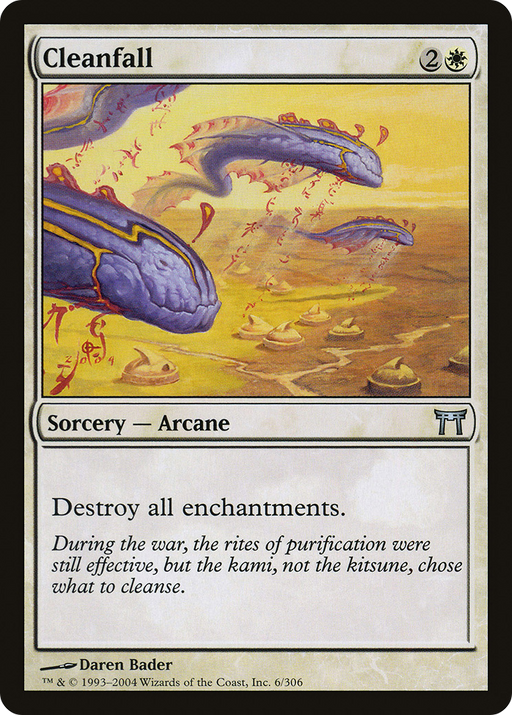Cleanfall (CHK-006) [Champions of Kamigawa] MTG Single Wizards of the Coast