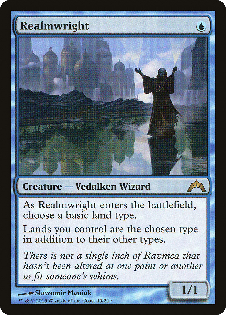 Realmwright (GTC-045) [Gatecrash] Foil MTG Single Wizards of the Coast