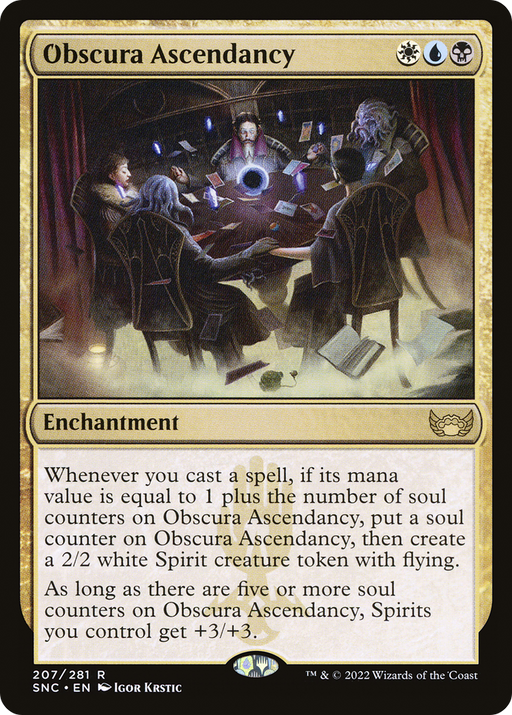 Obscura Ascendancy (SNC-207) [Streets of New Capenna] MTG Single Wizards of the Coast