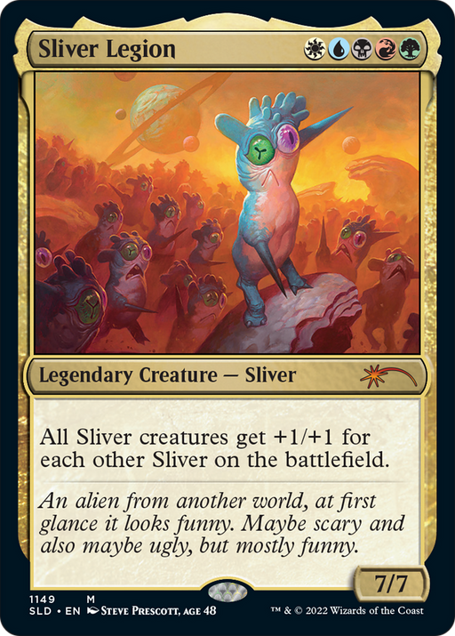 Sliver Legion (1149) (SLD-1149) [Secret Lair] Drop MTG Single Wizards of the Coast