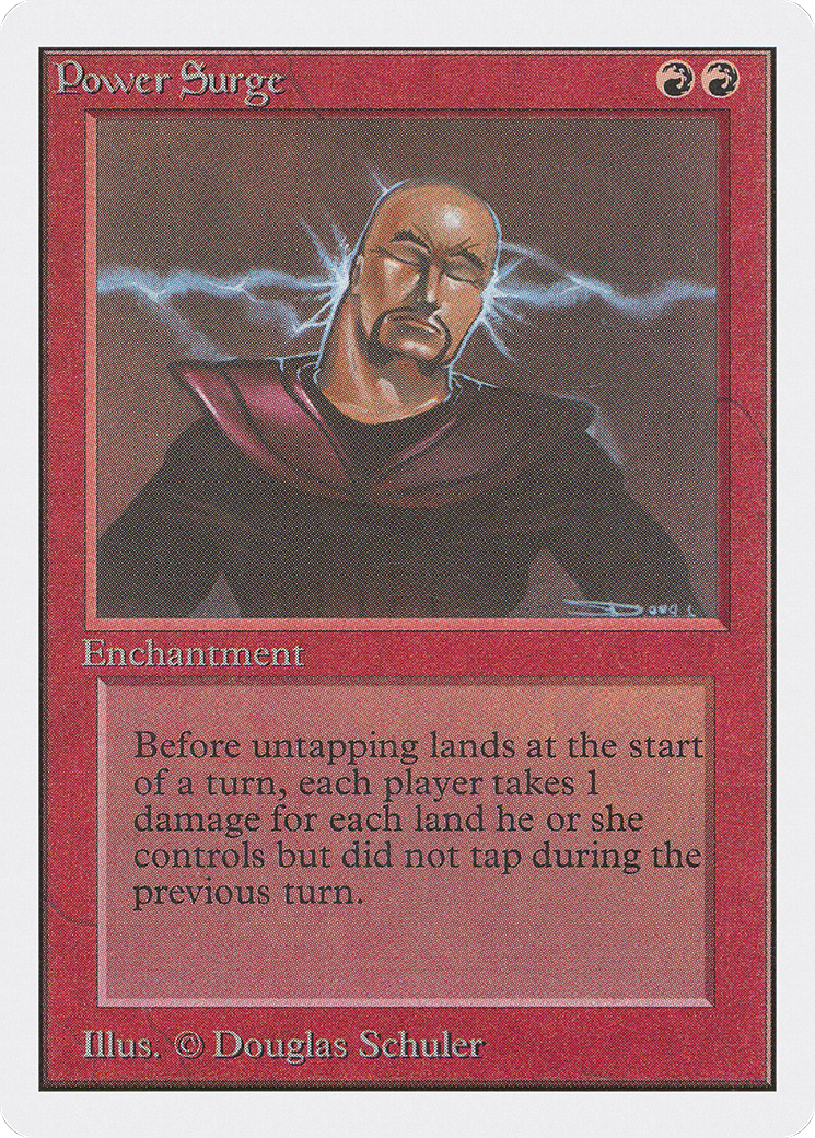 Power Surge (2ED-168) [Oldschool] Unlimited Edition MTG Single Wizards of the Coast