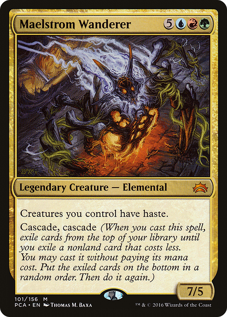 Maelstrom Wanderer [Planechase Anthology] MTG Single Magic: The Gathering