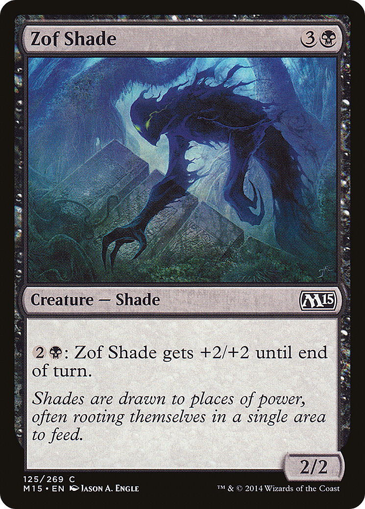 Zof Shade (M15-125) [Magic 2015] MTG Single Wizards of the Coast