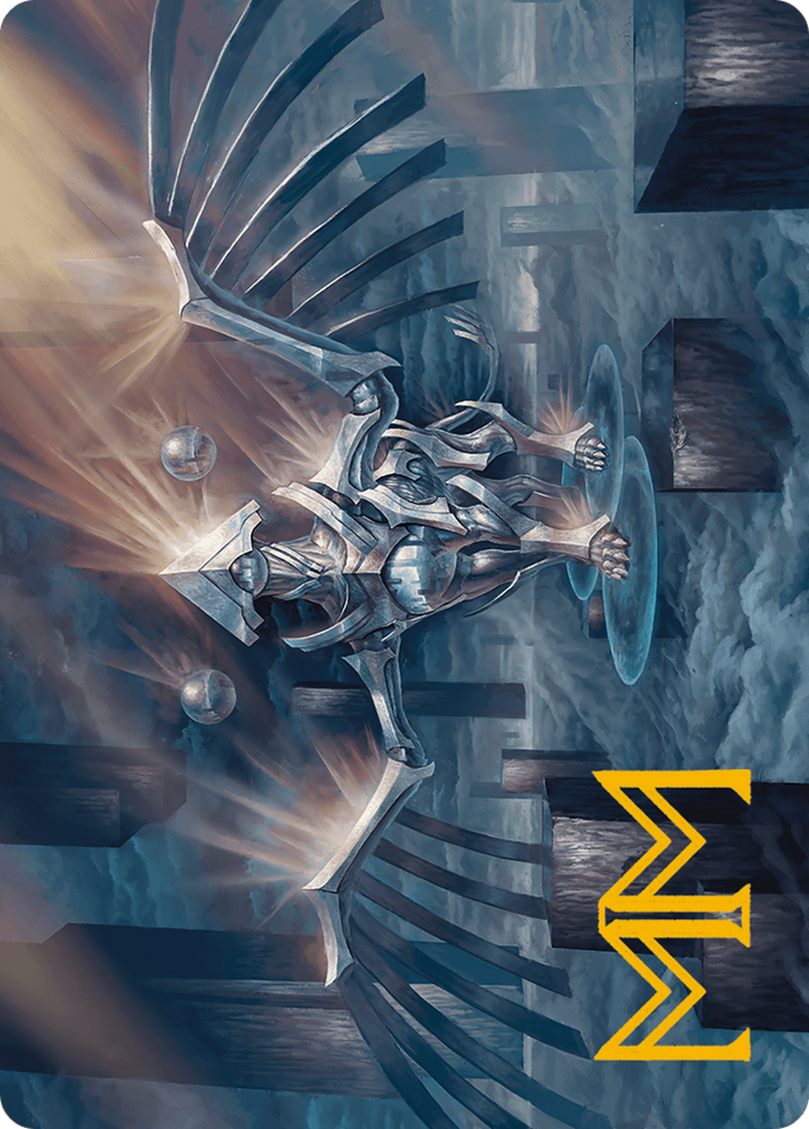 Sphinx of the Revelation Art Card (Gold-Stamped Signature) [Art Series] Modern Horizons 3 MTG Single Magic: The Gathering