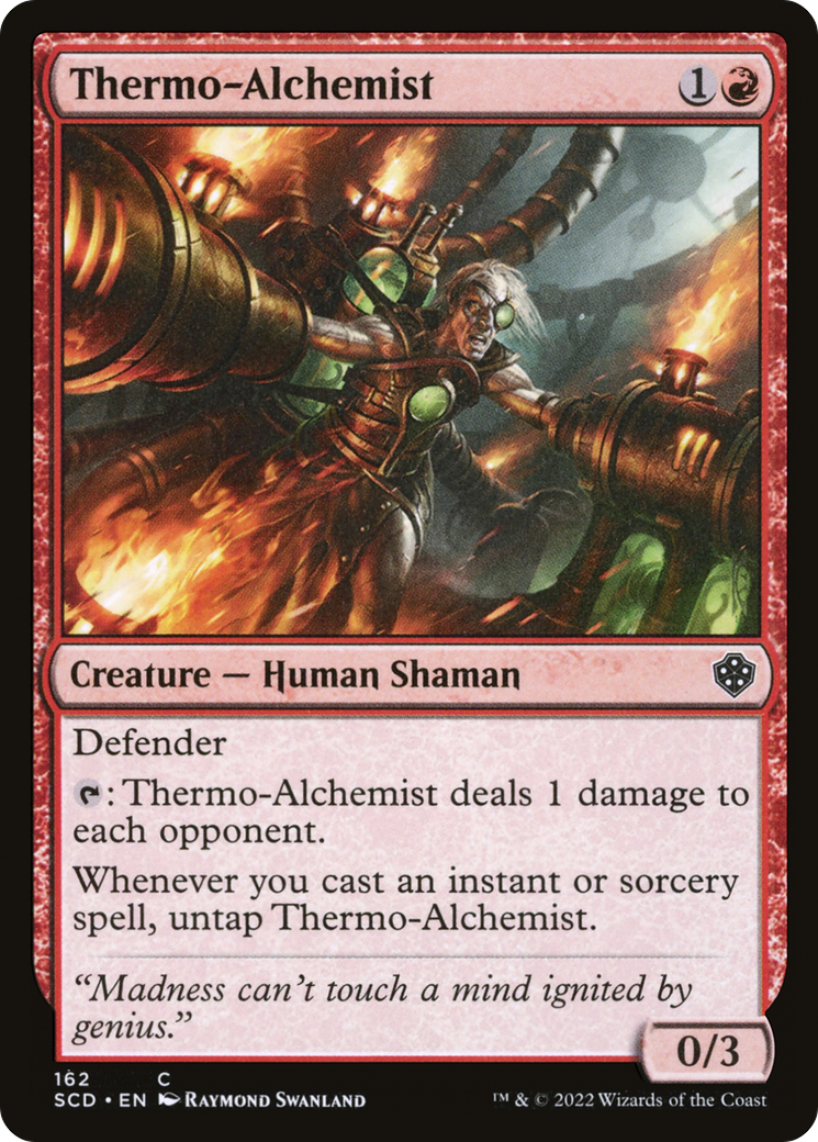 Thermo-Alchemist (SCD-162) [Starter Commander Decks] MTG Single Wizards of the Coast