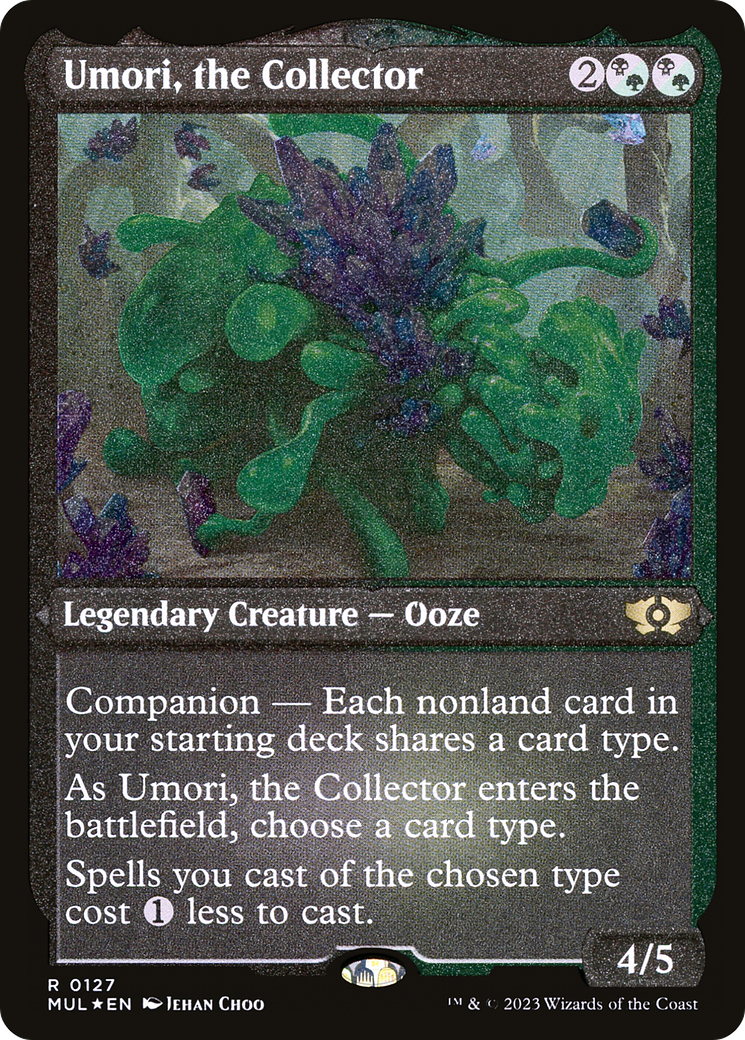 Umori, the Collector (MUL-127) [Multiverse Legends] Foil MTG Single Multiverse Legends