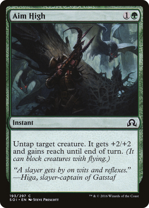 Aim High (SOI-193) [Shadows over Innistrad] Foil MTG Single Wizards of the Coast