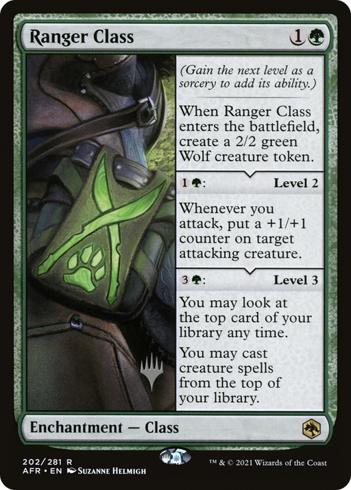Ranger Class (PPAFR-202) [Adventures in the Forgotten Realms Promos] MTG Single Wizards of the Coast