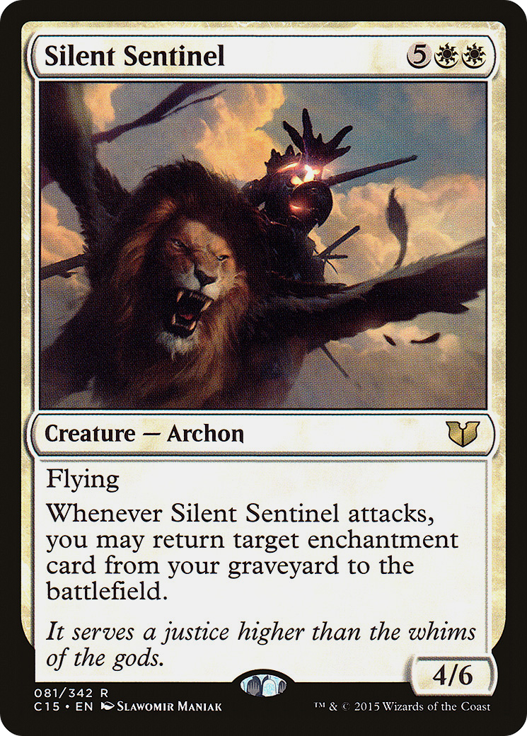 Silent Sentinel (C15-081) [Commander 2015] MTG Single Wizards of the Coast