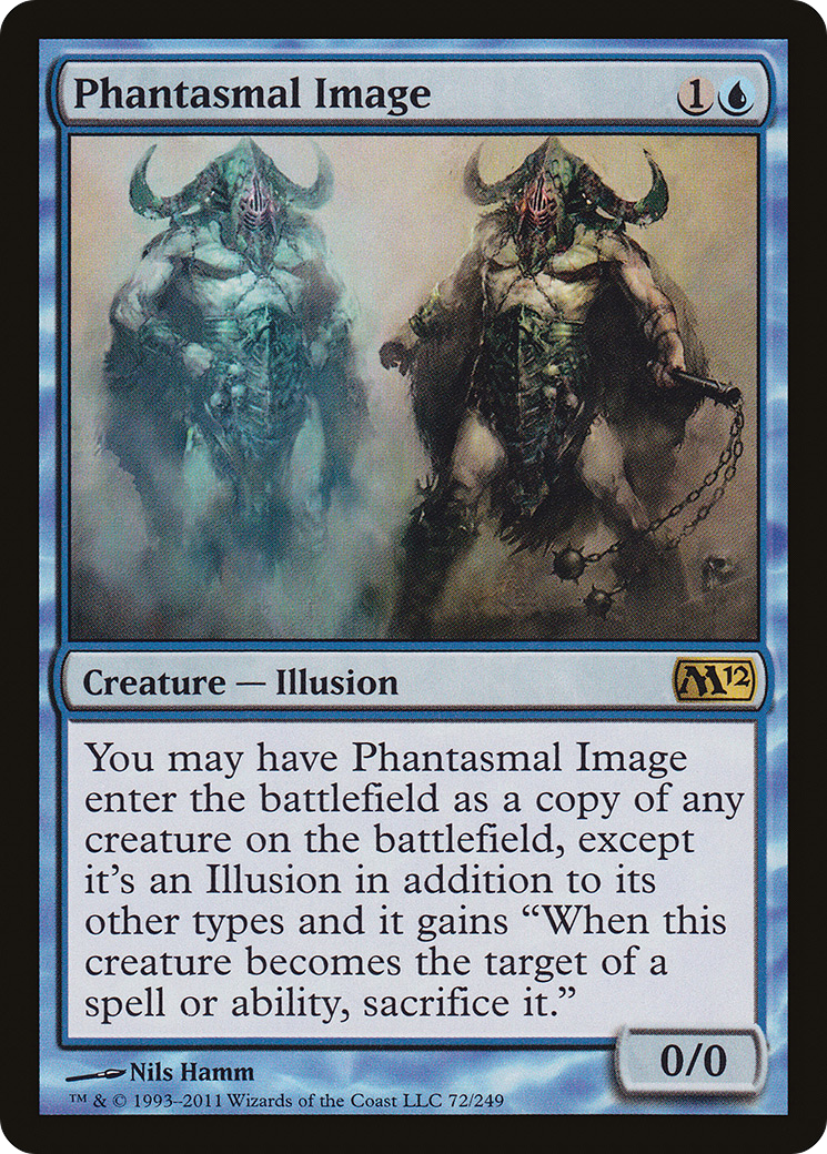 Phantasmal Image (M12-072) [Magic 2012] MTG Single Wizards of the Coast