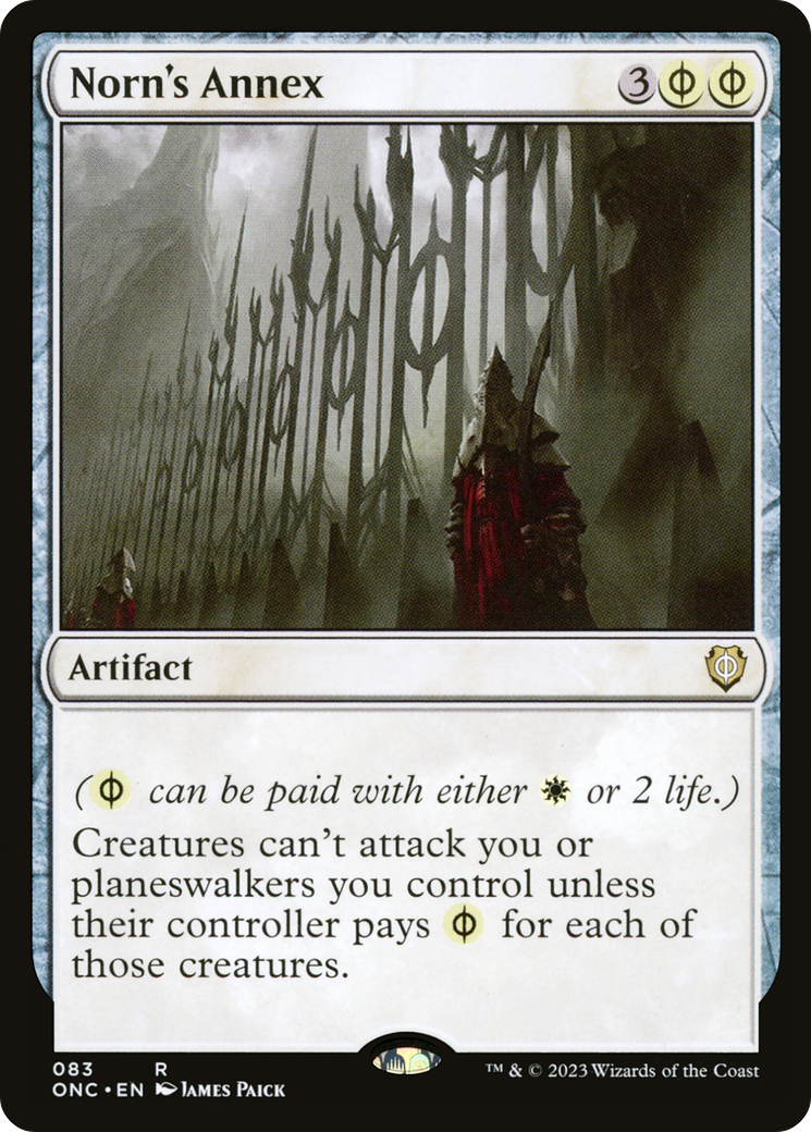 Norn's Annex (ONC-083) [Phyrexia: All Will Be One Commander] MTG Single Wizards of the Coast