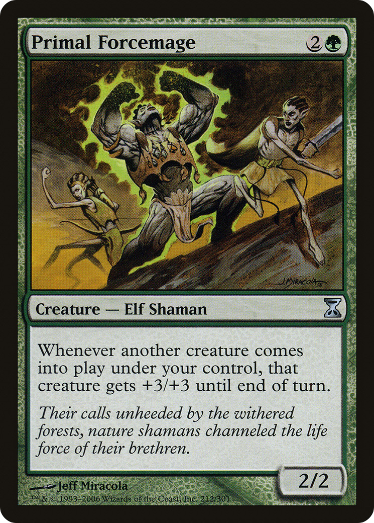 Primal Forcemage (TSP-212) [Time Spiral] MTG Single Wizards of the Coast