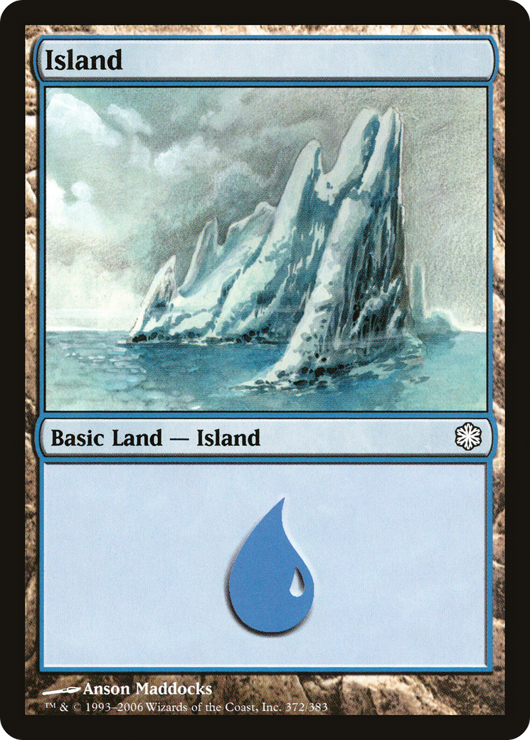 Island (CTD-372) [Misc] Coldsnap Theme Decks MTG Single Wizards of the Coast