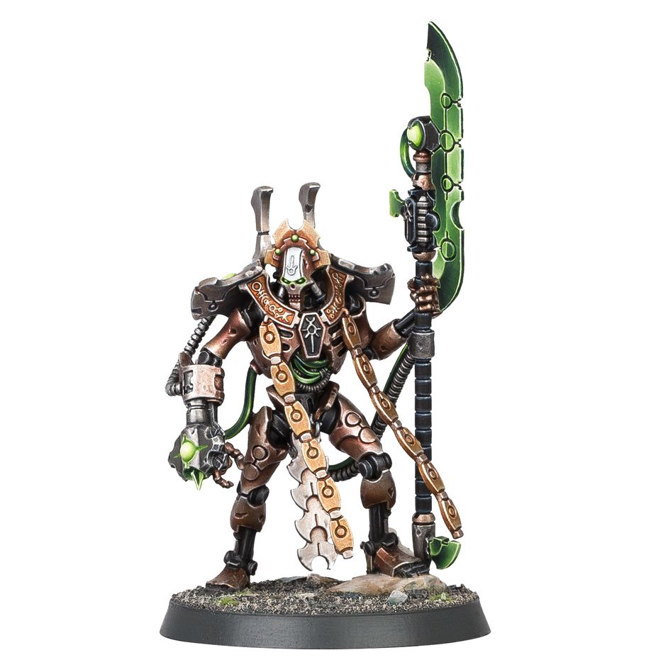 Necrons: Overlord with Tachyon Arrow (WO) Warhammer 40k Games Workshop   