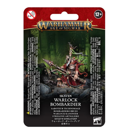 Skaven: Warlock Bombardier Age of Sigmar Games Workshop   