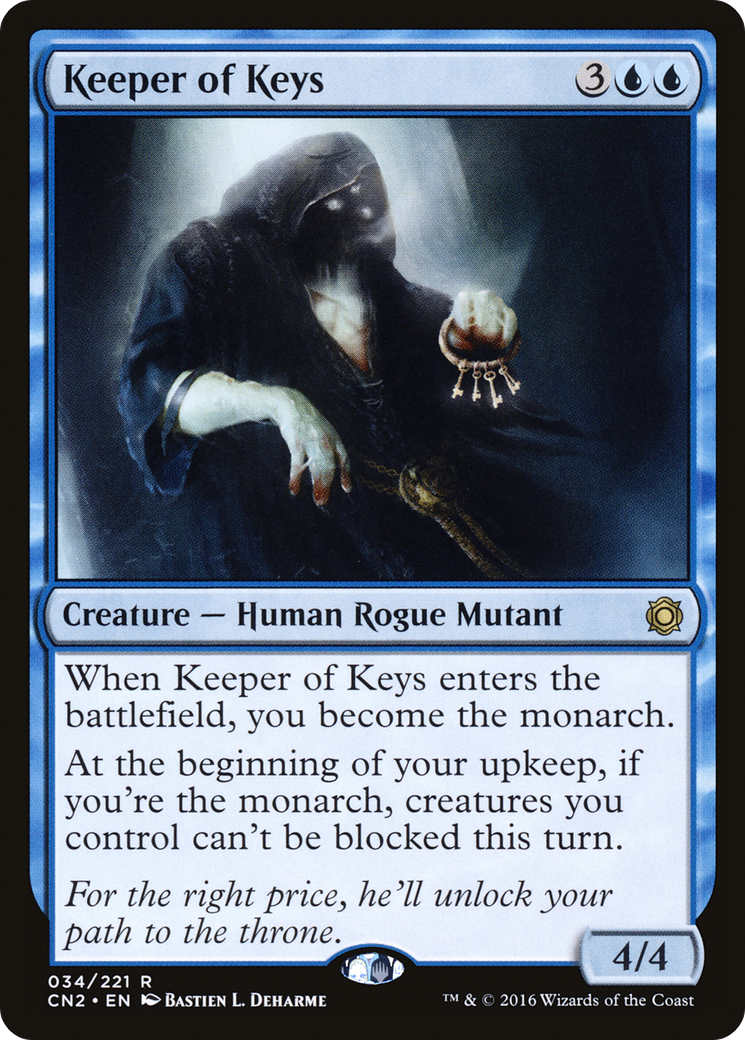 Keeper of Keys (CN2-034) [Conspiracy: Take the Crown] MTG Single Wizards of the Coast