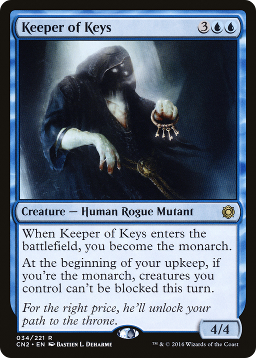 Keeper of Keys (CN2-034) [Conspiracy: Take the Crown] MTG Single Wizards of the Coast