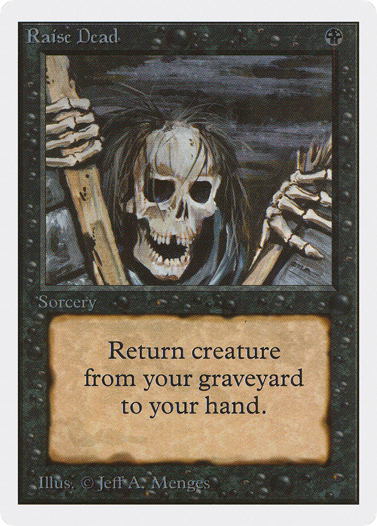 Raise Dead (2ED-123) [Oldschool] Unlimited Edition MTG Single Wizards of the Coast