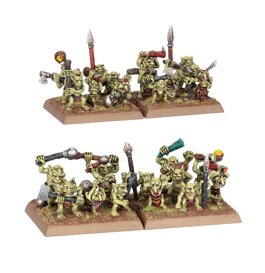 Orc & Goblin Tribes: Snotlings Mobs (WO) The Old World Games Workshop   