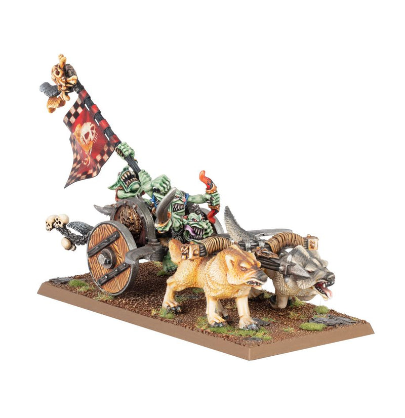Orc & Goblin Tribes: Goblin Wolf Chariot (WO) The Old World Games Workshop   