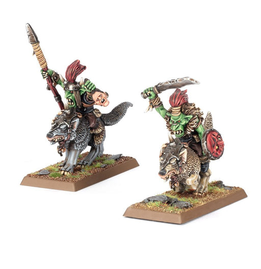 Orc & Goblin Tribes: Goblin Wolf Rider Bosses (WO) The Old World Games Workshop   