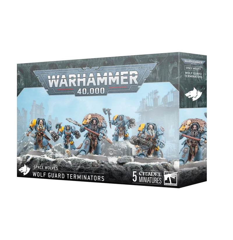 Space Wolves: Wolf Guard Terminators Warhammer 40k Games Workshop