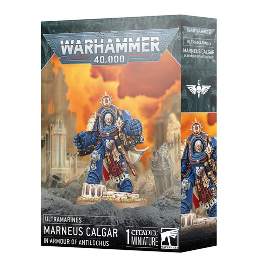 Ultramarines: Marneus Calgar in Armour of Antilochus Warhammer 40k Games Workshop