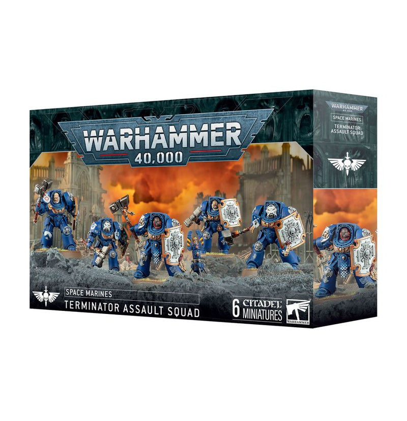 Space Marines: Terminator Assault Squad Warhammer 40k Games Workshop