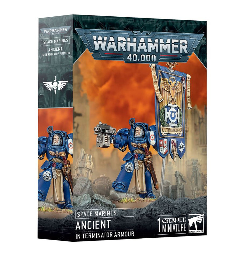 Space Marines: Ancient in Terminator Armour Warhammer 40k Games Workshop