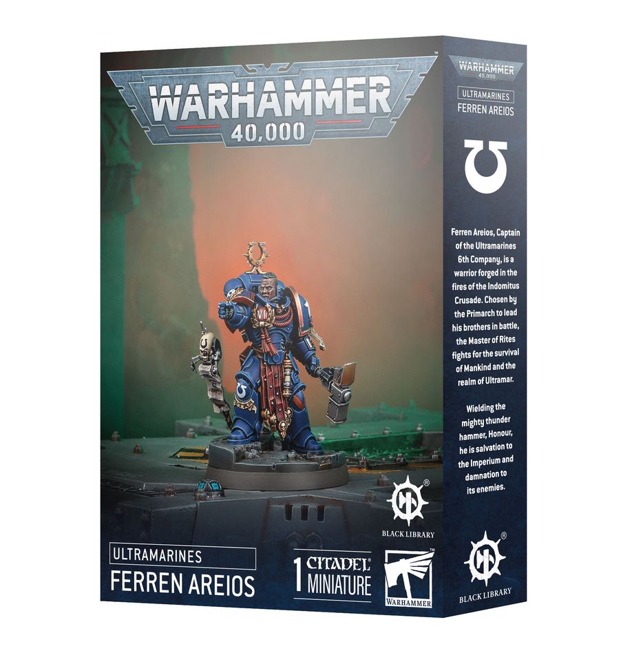 Ultramarines: Ferren Areios (Release: Dec 6 2025) Warhammer 40k Games Workshop