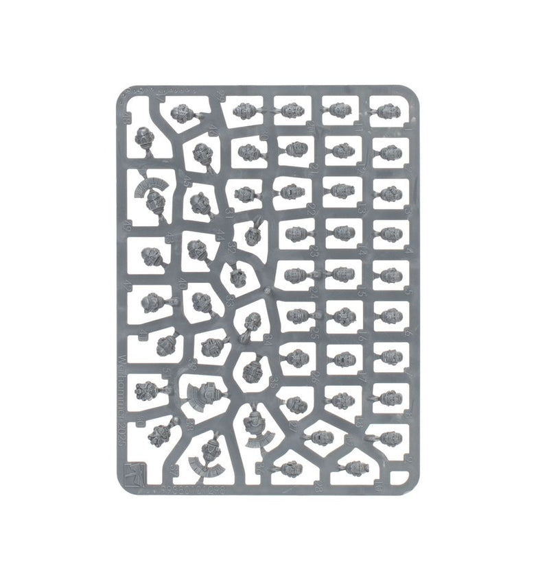 Space Marines: Space Marine Heads (WO) Warhammer 40k Games Workshop