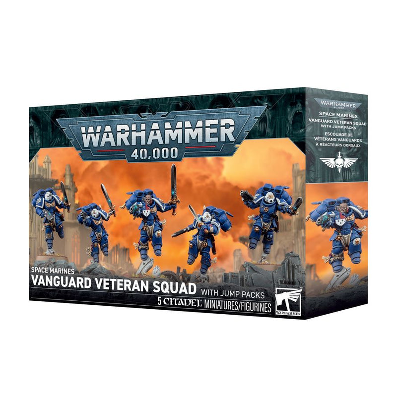 [PREORDER] Space Marines: Vanguard Veteran Squad with Jump Packs (Release: Sept 19 2026)